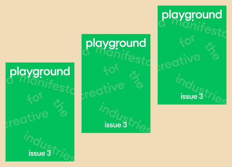 Playground magazine issue three